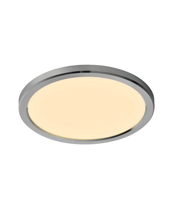 Jednoduché kruhové stropní svítidlo Oja od Nordluxu nenásilně doplní každý prostor s 3stupňovým stmívačem s možností volby teploty světla