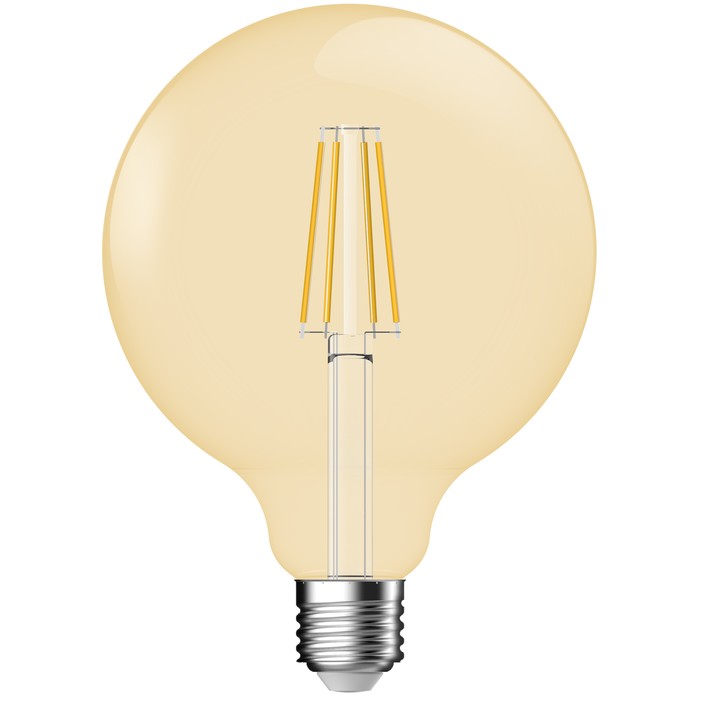 Designová žárovka Nordlux LED žárovka Classic Deco Globe 5,4W E27 (zlatá)