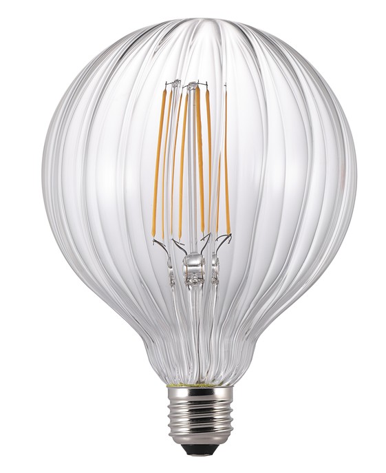 Designová LED žárovka Avra se závitem E27 2W 2200K