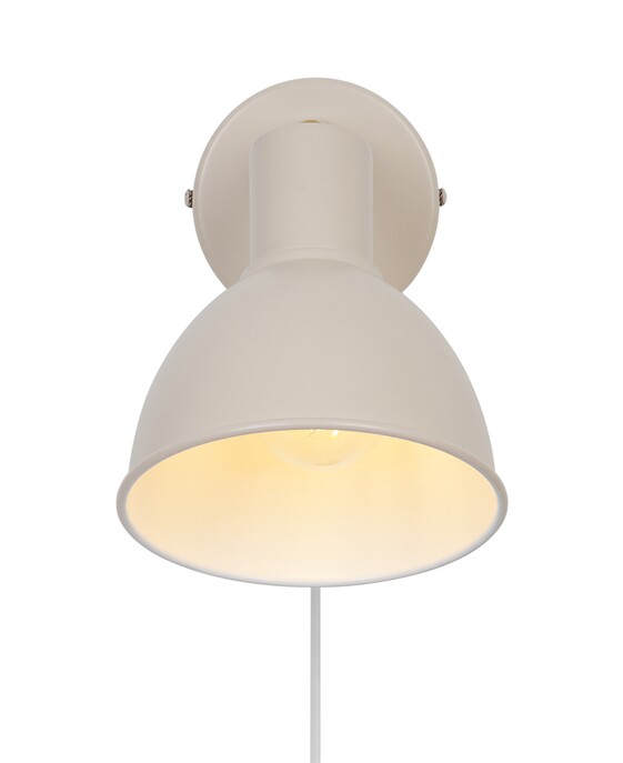 Retro kovová nástěnná lampa Nordlux Pop v šesti provedeních v pastelových barvách